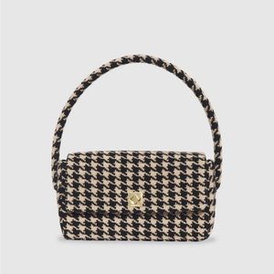 NWT Anine Bing Houndstooth Nico Bag